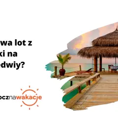Drewniany pomost prowadzący do altany na Malediwach z widokiem na ocean.