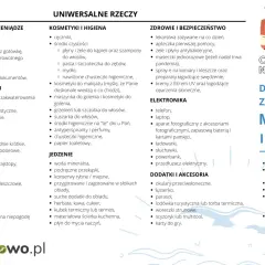 Co zabrać nad jezioro? Dokumenty, kosmetyki, ubrania, jedzenie, leki, elektronikę i akcesoria plażowe.