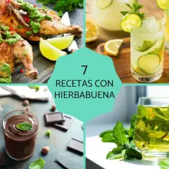 Pollo asado, limonada refrescante, postres de chocolate y té de hierbabuena. Descubre 7 recetas con hierbabuena para sorprender.