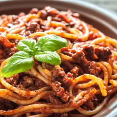 Jakie mięso do spaghetti? Sekret idealnego sosu bolońskiego