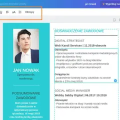 CV w Canvie za darmo: Jak stworzyć profesjonalne i skuteczne?