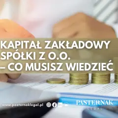 Stos monet symbolizuje kapitał zakładowy spółki z o.o. – kluczowy element finansowy.