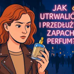 Zastanawiasz się, czy woda toaletowa jest trwała? Kobieta z perfumami w dłoni szuka odpowiedzi na pytanie, jak przedłużyć zapach perfum.