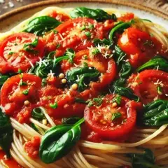 Prosty przepis na spaghetti ze świeżych pomidorów, który zachwyca smakiem