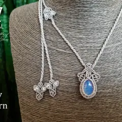 Jak zrobić unikalny naszyjnik z kamieniem? Makrama i wire wrapping