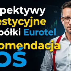 Perspektywy inwestycyjne dla spółki Eurotel. Rekomendacja BOS. Mężczyzna w okularach i czerwonych szelkach.