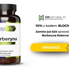 Suplement diety Berberyna Rebersa. Dowiedz się, co to jest berberyna i zamów ją z rabatem!