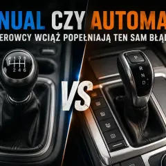 Porównanie manualnej i automatycznej skrzyni biegów. Kierowcy wciąż popełniają ten sam błąd, wybierając między nimi.