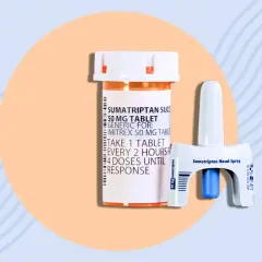 Tabletki na migrenę bez recepty i spray do nosa z sumatryptanem, gotowe do ulgi w bólu.