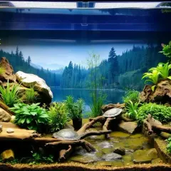 Jak urządzić akwaterrarium dla żółwia wodno-lądowego? Poradnik