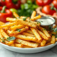 Ile kcal mają frytki domowe? Sprawdź, jak je przygotować zdrowo