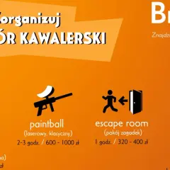 Pomysły na kawalerski: strzelnica, paintball, escape room, Bubble Football. Zorganizuj niezapomniany wieczór!