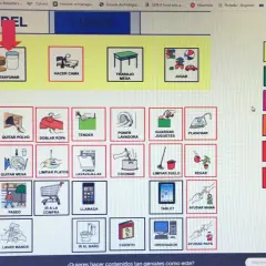 Agenda visual con actividades diarias para el lunes, como desayunar, hacer la cama y jugar. Muestra horarios bonitos y organizados para la rutina.