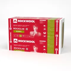Opakowanie wełny skalnej Rockwool Rocksab Sonic. Idealna izolacja akustyczna i termiczna.