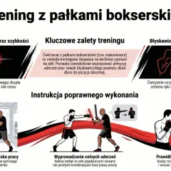 Trening bokserski z pałkami poprawia precyzję i szybkość ciosów. Ćwiczenia z tym sprzętem skupiają się na technice, a nie sile.