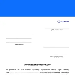Formularz wypowiedzenia umowy najmu. Przygotowujesz netia rezygnacja z umowy? Ten dokument pomoże Ci zakończyć umowę.