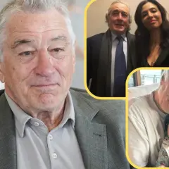 Robert De Niro z dziećmi. Aktor z wnuczką i bliską osobą.