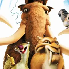 Manny, Sid, Diego i Scrat z epoki lodowcowej 6, gotowi na kolejne przygody.