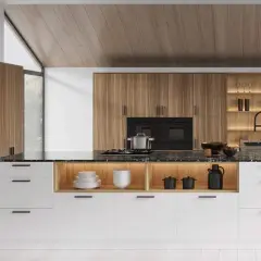Cocinas blancas y madera: ¿Cómo diseñar la perfecta? Guía experta