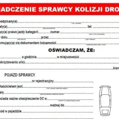 Oświadczenie po kolizji nieważne? Sprawdź, jak się zabezpieczyć!