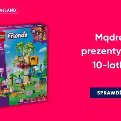Zestaw LEGO Friends "Cat Birthday Party" to idealne zabawki dla dziesięciolatków. Kolorowy domek na drzewie z kotkami i postaciami zachęca do kreatywnej zabawy.