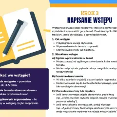 Jak napisać rozprawkę: krok 3 – pisanie wstępu. Wskazówki, jak zaciekawić czytelnika, wprowadzić w temat i sformułować tezę.