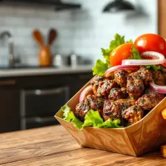 Ile kalorii ma kebab z frytkami? Sprawdź i jedz świadomie!