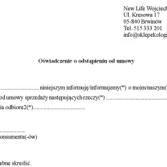 Jak wypełnić formularz odstąpienia od umowy i uniknąć problemów