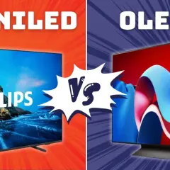 Porównanie technologii: telewizor Philips z napisem MINILE D kontra telewizor z napisem OLED. Który wybrać?