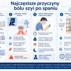 Spanie na brzuchu, przeciągi, zła poduszka i „szyja smartfonowa” to przyczyny bólu szyi. Jak spać, by uniknąć bólu karku?