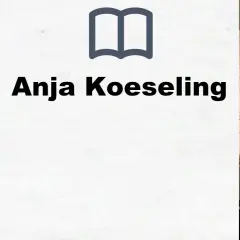 Ein offenes Buch mit dem Namen Anja Koeseling.