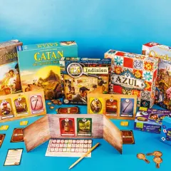 Die besten Familienspiele ab 10 Jahre: Catan, Azul, Quacksalber, Indizien und mehr. Perfekt für gemeinsame Stunden!