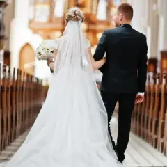 Jak układać długi welon w kościele, aby uniknąć najczęstszych błędów