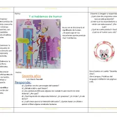 Ilustración de niños pintando un mural, con texto sobre **prefijos y sufijos primaria**.