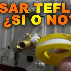 ¿Se puede usar teflón para conexiones de gas sin riesgo de fugas?