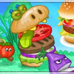 Szalone gry Papa Louie: Inwazja niebezpiecznych hamburgerów w akcji!