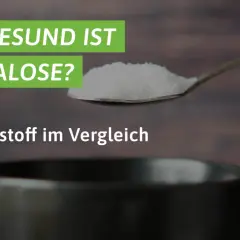 Wie gesund ist Sucralose? Ein Löffel Süßstoff wirft Fragen auf, ob er ungesund ist. Der Süßstoff im Vergleich.
