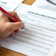 Oświadczenie o zatrudnieniu kierowcy: Jak wypełnić i uniknąć kar?