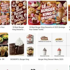Burger King Dessert: Guida Completa ai Dolci + Prezzi