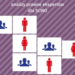 Ikony ludzi symbolizują przetwarzanie danych osobowych. Analizy prawne ekspertów dla SCWO.