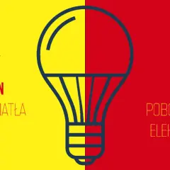 Żarówka 100W ile lumenów? Obraz porównuje lumeny (ilość światła) z wattami (pobór energii).
