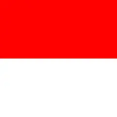 Flaga Indonezji, czerwono-biała. Planujesz podróż i potrzebujesz informacji o indonezja wiza?
