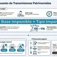 El comprador es quien paga el impuesto de transmisiones patrimoniales (ITP) por vivienda de segunda mano.