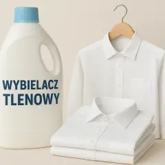 Wybielacz tlenowy czy chlorowy? Odzyskaj idealną biel ubrań!