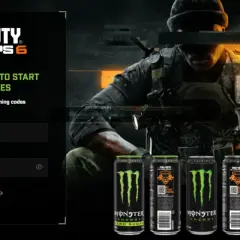 Call of Duty: Black Ops 6 z napojami Monster Energy. Zaloguj się, by zdobywać kody.