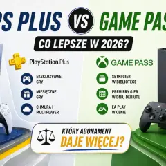Porównanie PS Plus i Game Pass: ekskluzywne gry, miesięczne gry, chmura vs setki gier, premiery i EA Play. Który abonament daje więcej w 2026?