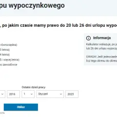Studia a staż pracy: 8 lat do urlopu, jak liczyć?
