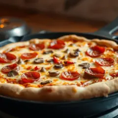 Jak podgrzać pizzę w piekarniku? Chrupiąca jak świeża!