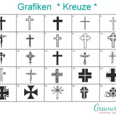 Vielfalt an Kreuzen, die ihre tiefe Bedeutung in verschiedenen Kulturen und Glaubensrichtungen widerspiegeln.