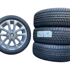 Felga Suzuki SX4 z oponami zimowymi. Rozmiar opon 215/55R17.